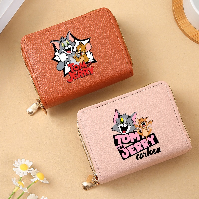 Women Bags And Purses - Tom and Jerry Cute Card Holder