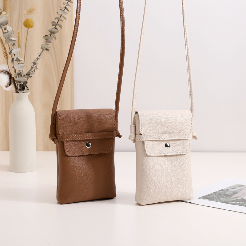 Women Bags Leather - Mini Crossbody Phone Bag for Women