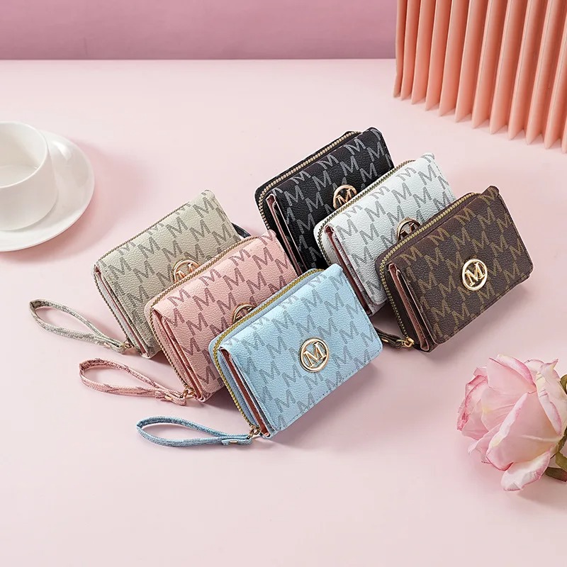 Threefold Zipper Wallet with L - Women Bags And Purses recension och pris