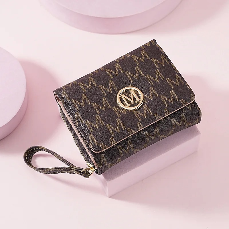 Threefold Zipper Wallet with L - Women Bags And Purses recension och pris