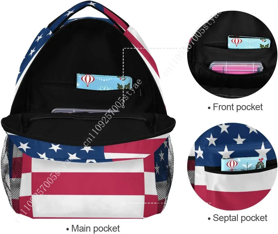 Custom Bag USA Flag Bag Mens W - Women Bags Usa recension och pris