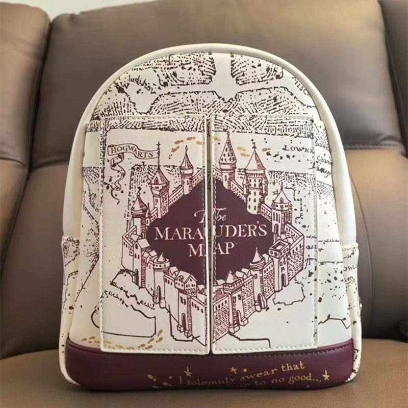 Harry Potter Map Printed Cospl - Women Bags And Purses recension och pris