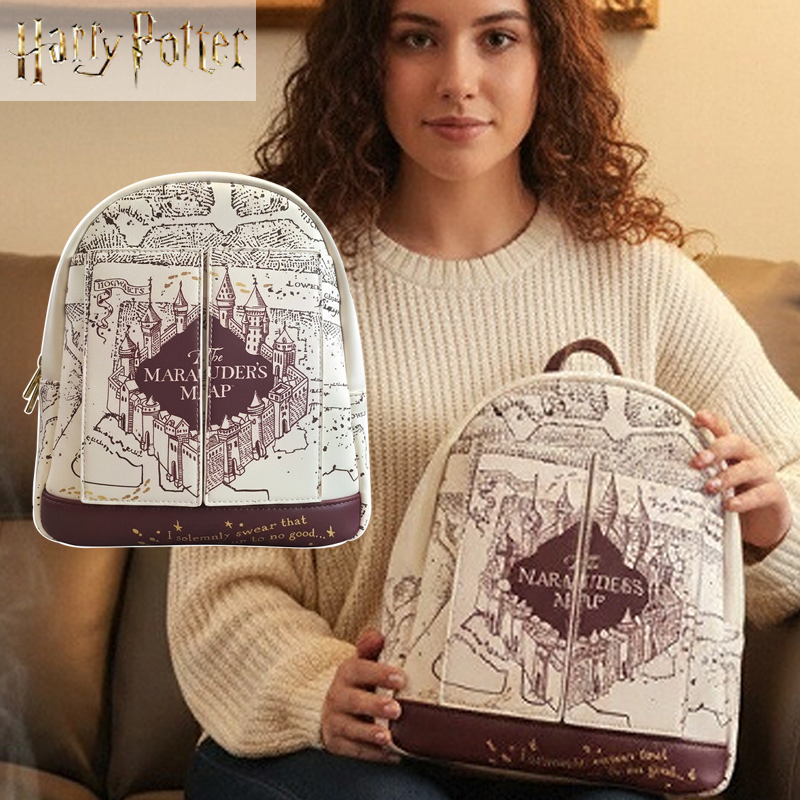 Harry Potter Map Printed Cospl - Women Bags And Purses recension och pris