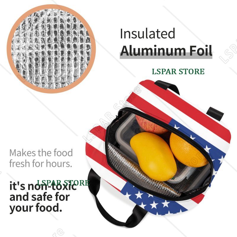 USA American Flag Thermal Insu - Women Bags Usa recension och pris