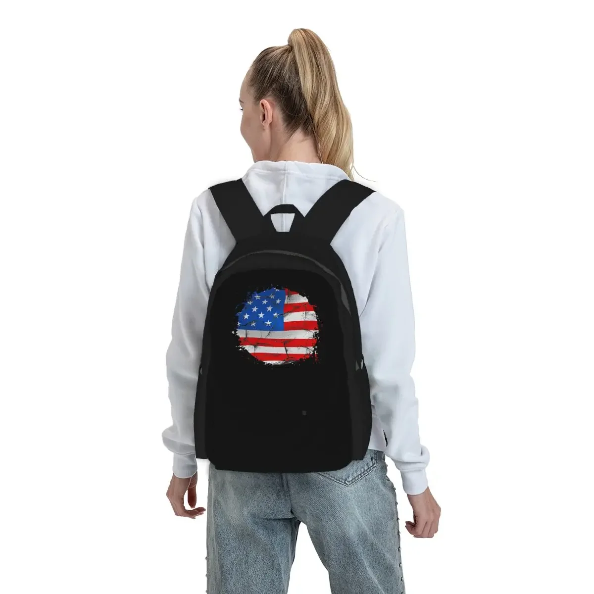 USA America American Flag Back - Women Bags Usa recension och pris