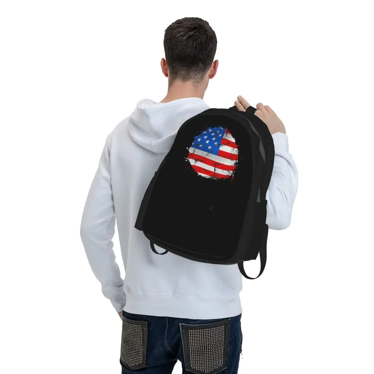 USA America American Flag Back - Women Bags Usa recension och pris