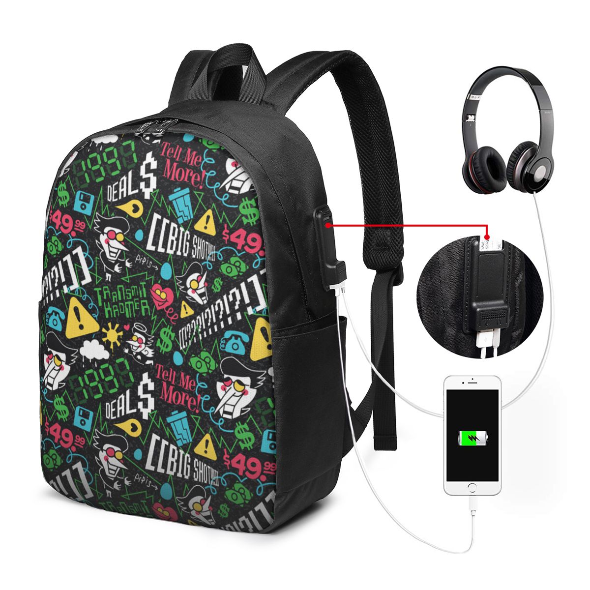 Deltarune SPAMTON G Backpack T - Women'S Bags recension och pris
