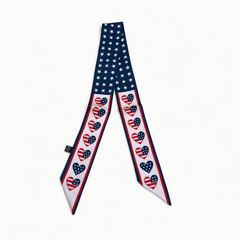 USA Flag Print Satin Skinny Sc - Women Bags Usa recension och pris