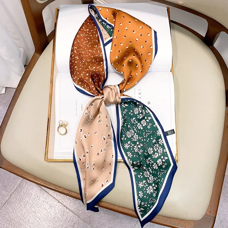 Design Print Skinny Scarf Plai - Women Bags Brands recension och pris