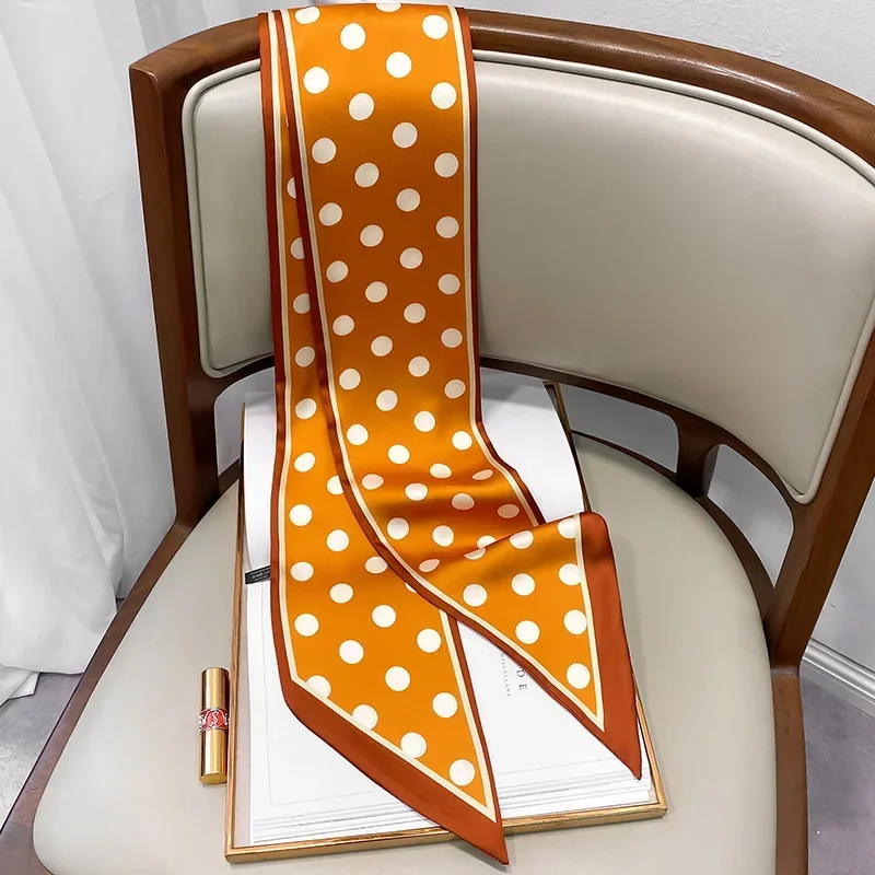 Design Print Skinny Scarf Plai - Women Bags Brands recension och pris