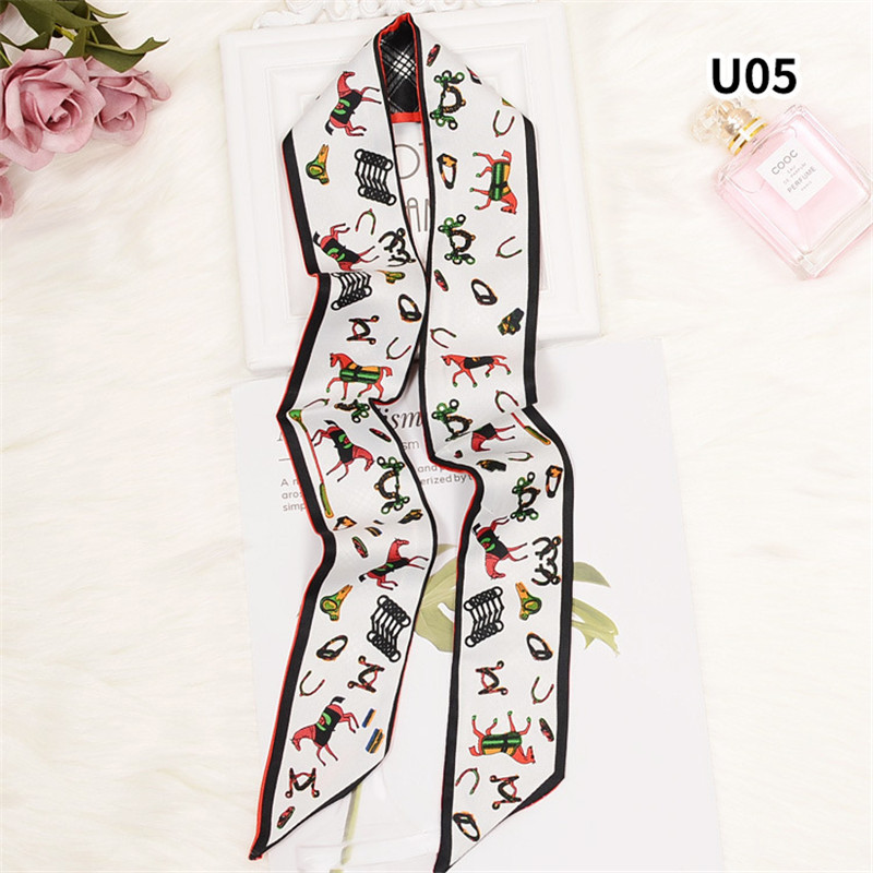 Horse Plaid Skinny Scarf Women - Women Bags Brands recension och pris
