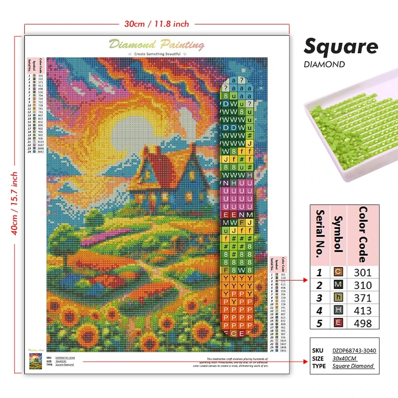 Diamond Art Painting Kit Miku  - Women Bags Europe recension och pris