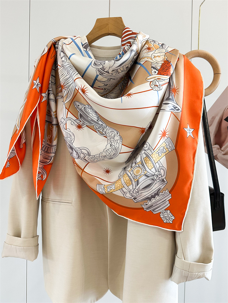 Luxury Brand Scarf Large Silk  - Women Bags Brands recension och pris