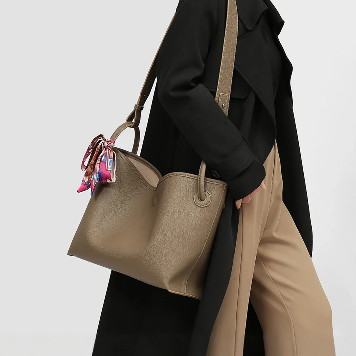 Light Luxury High end Women To - Women Bags Leather recension och pris