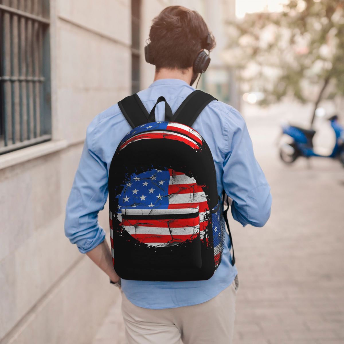USA America American Flag Back - Women Bags Usa recension och pris