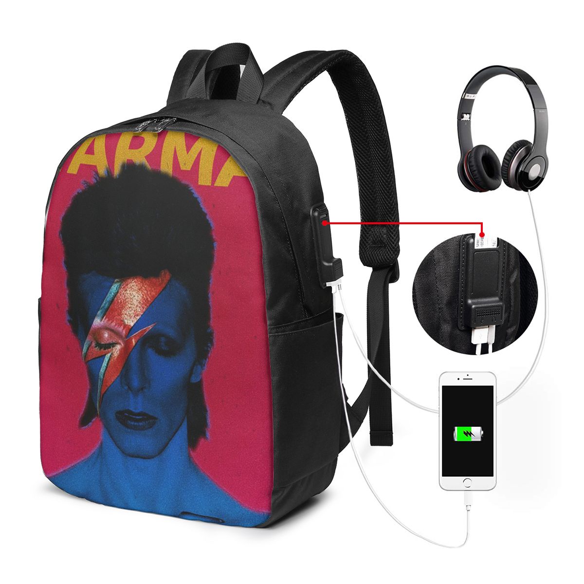 Davids Bowied Backpack Travel  - Women'S Bags recension och pris