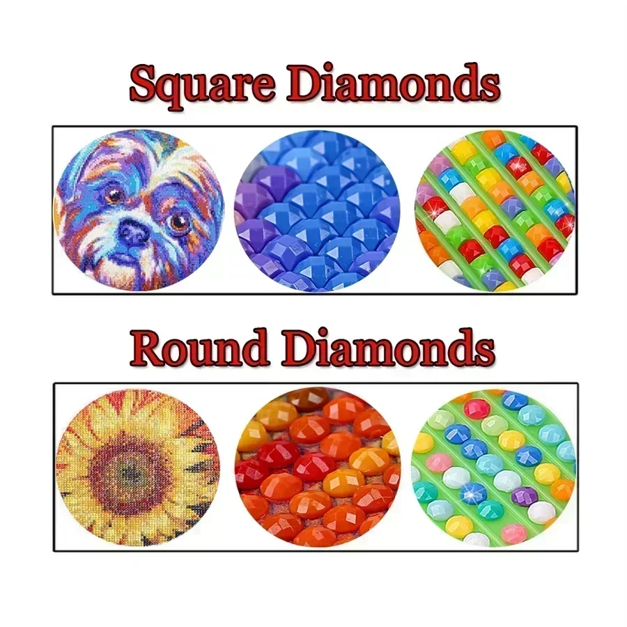 5D DIY Full Square&Round Diamo - Women Bags Europe recension och pris