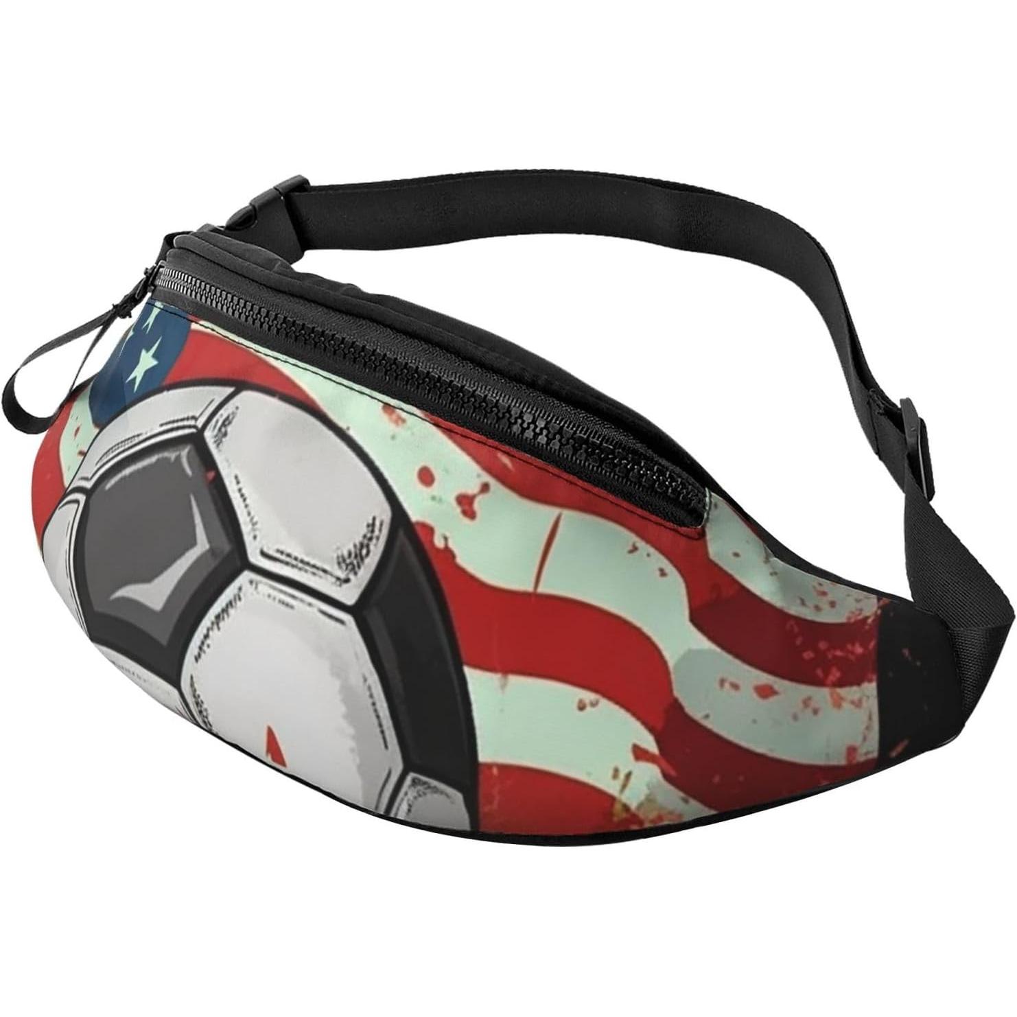 Soccer USA American Flag Fanny - Women Bags Usa recension och pris