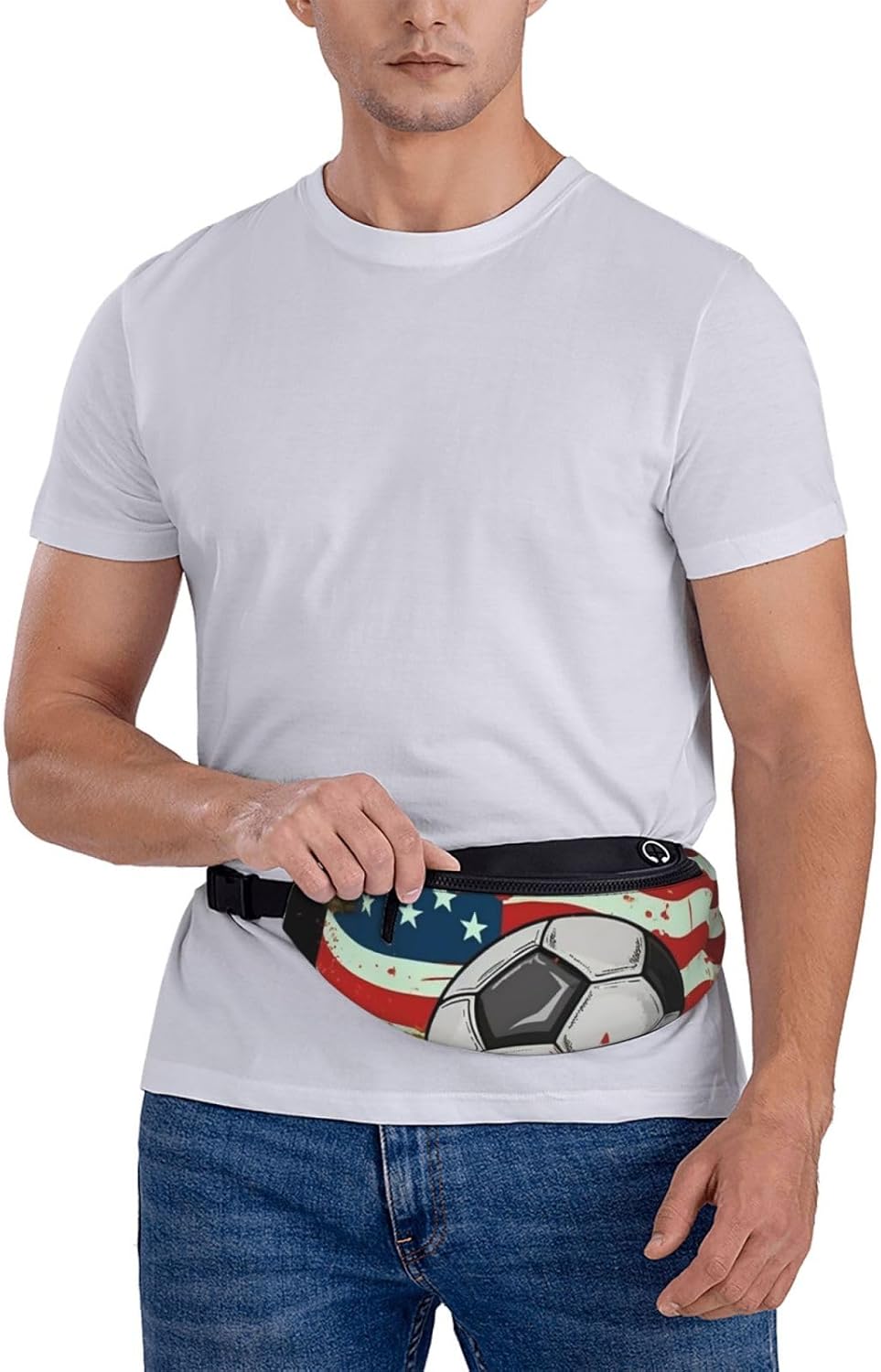 Soccer USA American Flag Fanny - Women Bags Usa recension och pris